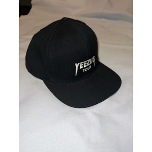 Yeezus Tour Black Hat Merch Kanye West Yeezy Authentic Snapback